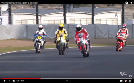 Wayne Rainey Rides Again - Το βίντεο από την πίστα της Suzuka!