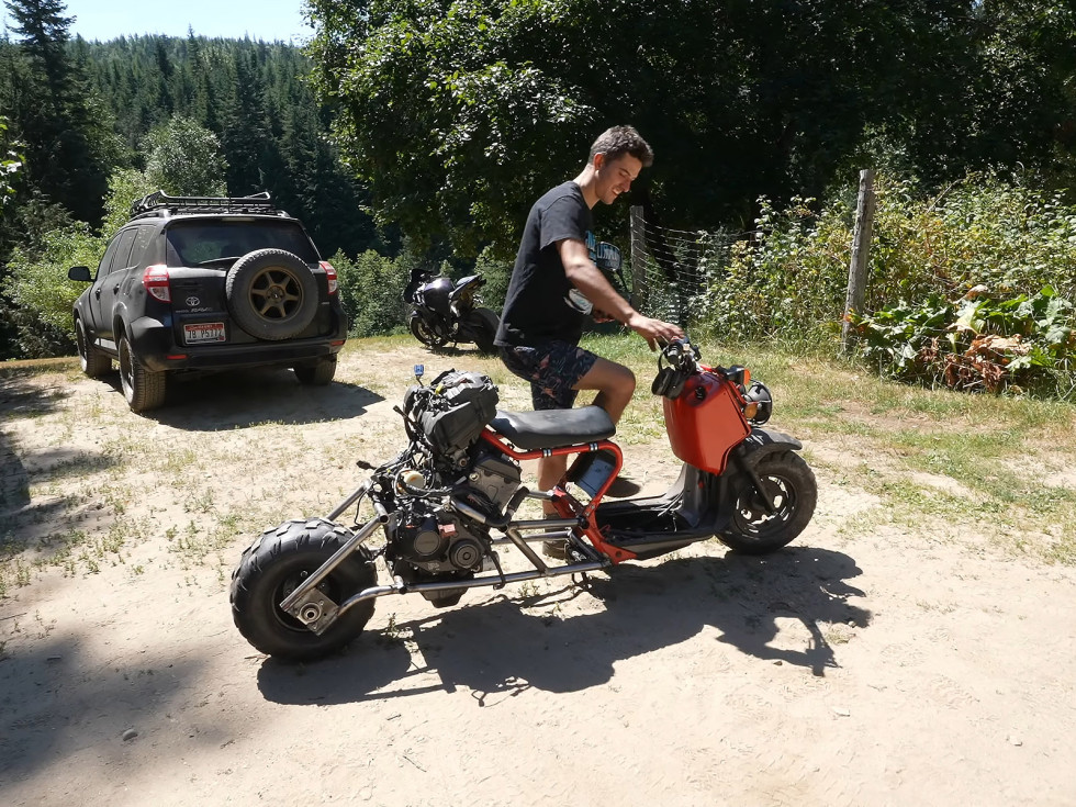 Ένα Honda Ruckus με… 180 ίππους