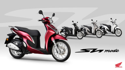 Honda SH Mode 125 2024 - Κοκκινόμαυρη ανανέωση