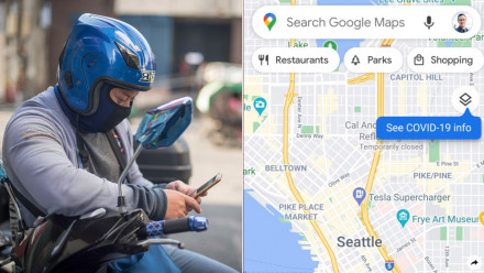 Google Maps - Ξεκίνησε να δίνει πληροφορίες για τα κρούσματα Covid-19 σε κάθε περιοχή!
