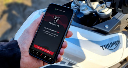 Triumph SOS - Smartphone app που ανιχνεύει ατύχημα και ειδοποιεί για βοήθεια