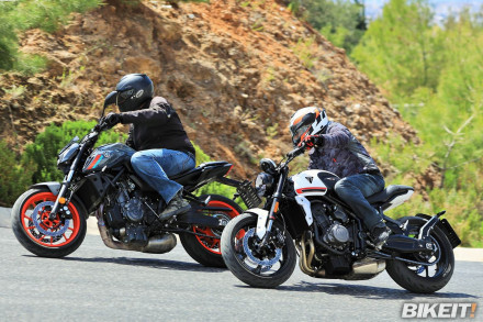 Συγκριτικό Test - Triumph Trident 660 vs Yamaha MT-07 2021 - Γύμνια και value for money αγριάδα