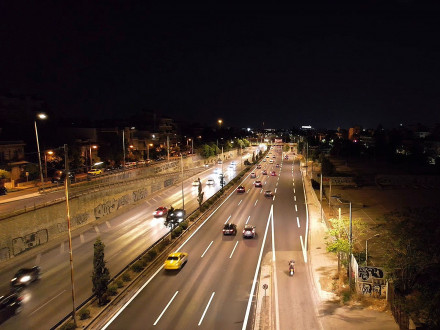 Μέχρι τα τέλη Αυγούστου ο νέος φωτισμός στον Κηφισό