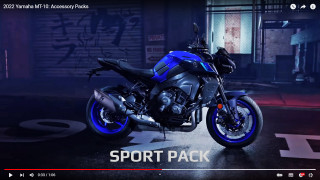 Yamaha MT-10 - Τα επίσημα πακέτα αξεσουάρ - Video