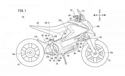 Honda - Πατέντες για μικρή ηλεκτρική μοτοσυκλέτα