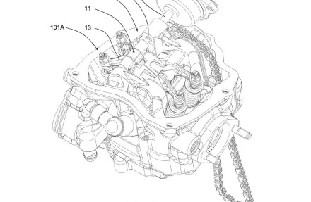 Piaggio - Σχέδια πατέντας για μεταβλητο χρονισμό βαλβίδων και σε scooters