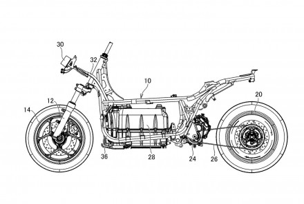 Yamaha E01 - Νέες πατέντες δείχνουν λεπτομέρειες από το επερχόμενο ιαπωνικό ηλεκτρικό scooter