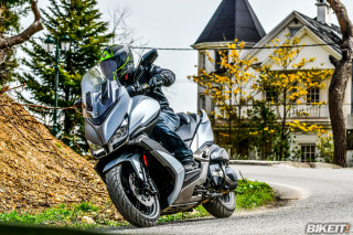 Test - KYMCO Xciting-S 400i ABS/TCS Noodoe E5 2022