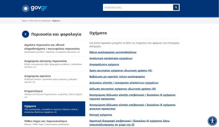 Έρχονται μεταβιβάσεις οχημάτων online