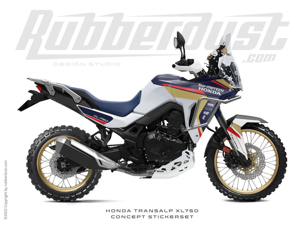 Honda XL750 Transalp Rothmans Concept – Από το Dakar στο δρόμο