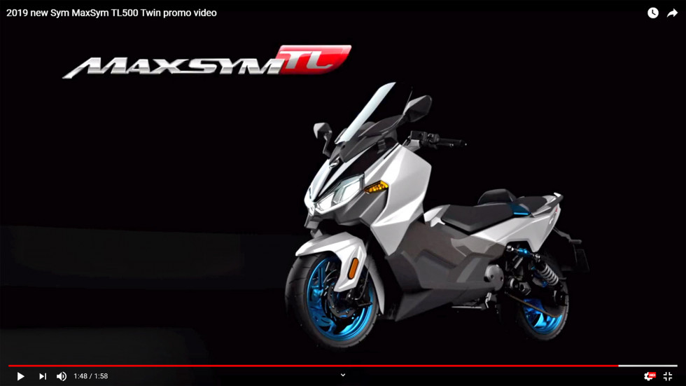 SYM Maxsym TL500 - Promo Video