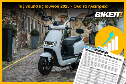 Ταξινομήσεις Ιουνίου 2023, ηλεκτρικά - Όλα τα μοντέλα της αγοράς