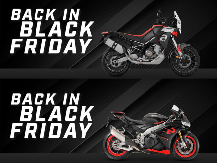 Aprilia - Προσφορές α λα Back in Black Friday