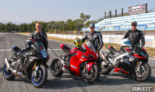 TEST - Συγκριτικό Superbikes 2020 - Aprilia RSV4 1100 Factory vs Ducati Panigale V4 vs Yamaha YZF-R1M