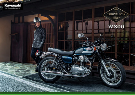 Kawasaki W800 2021 - Σε νέο χρώμα