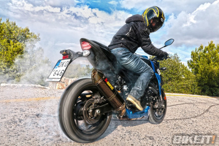 TEST - Suzuki GSX-S 750 με επίσημο κιτ της ελληνικής αντιπροσωπείας