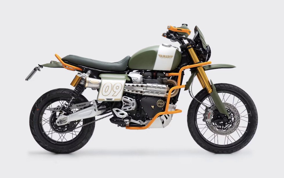 Triumph Scrambler 1200 XE Custom by Tamarit Motorcycles