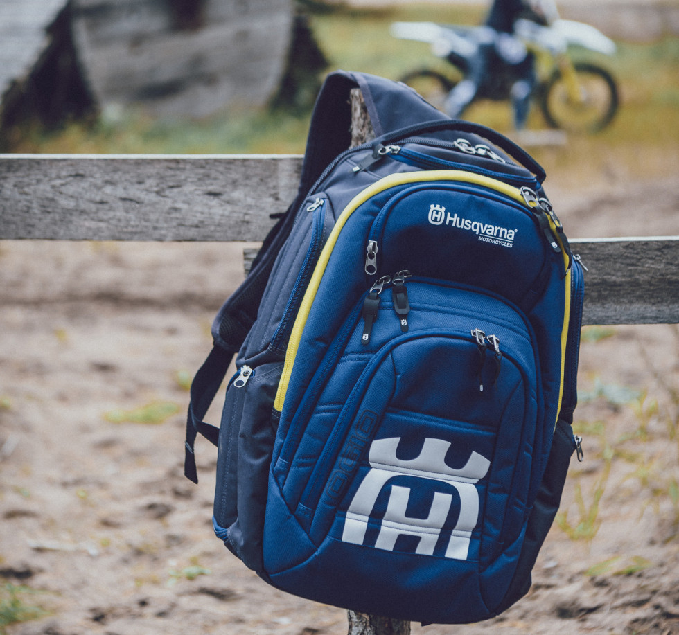 Όλα τα σακίδια Husqvarna στο Paddock 512