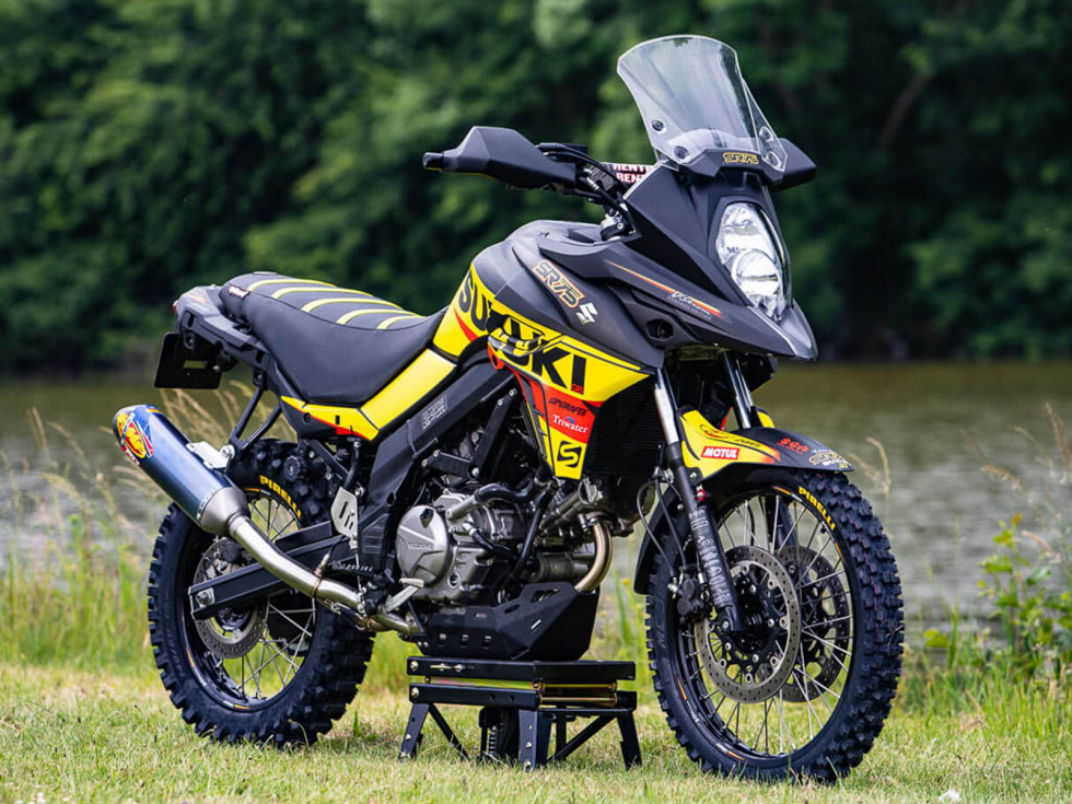 Suzuki V-Strom 650XT όπως… RM-Z450!