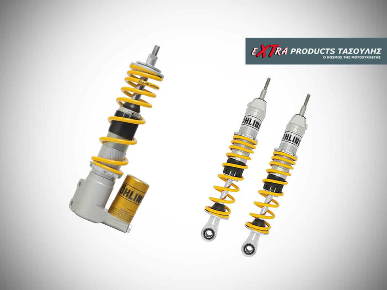 Νέα Αμορτισέρ Öhlins για Vespa 150/300 από την eXTra products