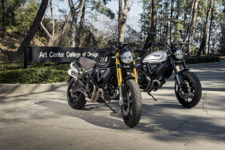 Ducati Scrambler 1100 PRO – Πρώτη δημόσια εμφάνιση σε φημισμένη σχολή Σχεδίου