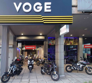 Voge Motorcycles και Bασίλης Δαβανόπουλος μαζί