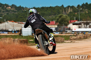 Video Test - Husqvarna Flat Track 450