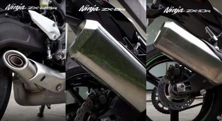 Ο ήχος των τετρακύλινδρων Kawasaki Ninja σε ένα βίντεο