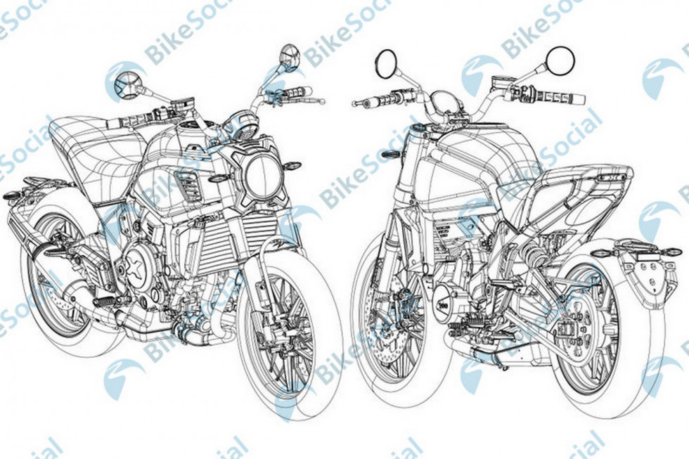 CFMoto 700 - Πατέντες για νέα μοτοσυκλέτα