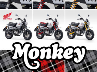 Honda Monkey 2023 - Χρωματικός εμπλουτισμός