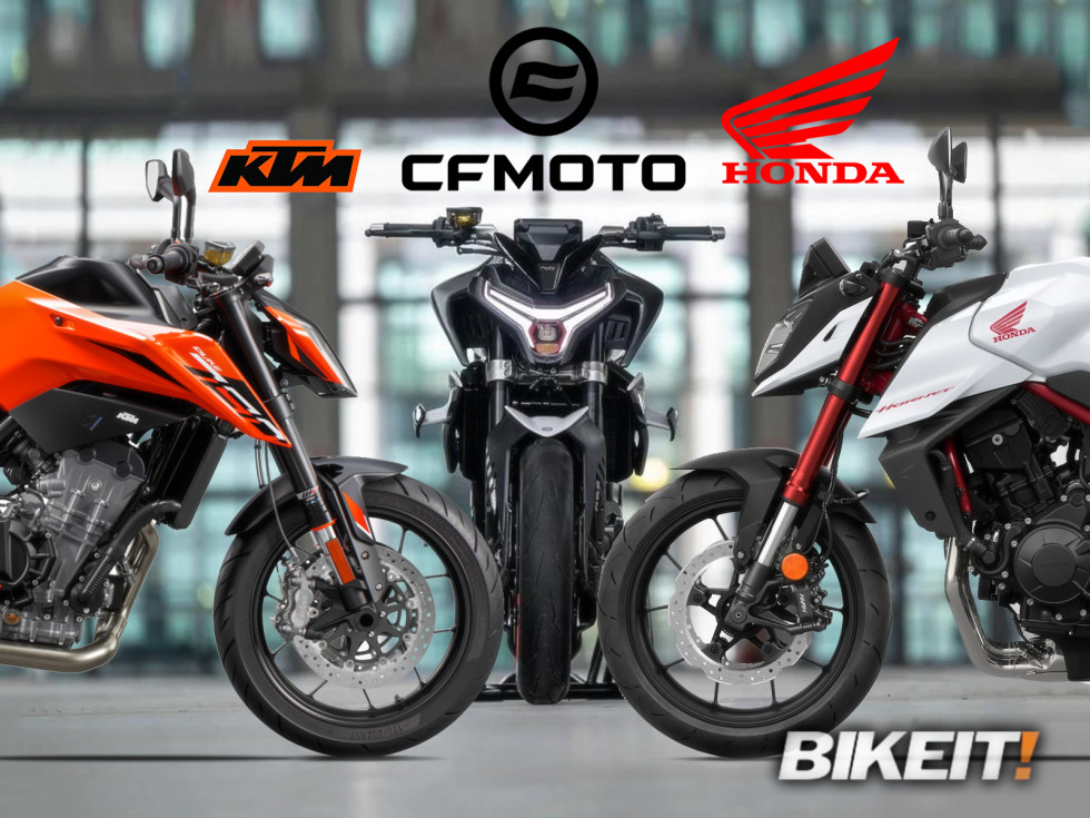 Συγκριτικό επί χάρτου - CFMOTO 800NK vs Honda Hornet 750 vs KTM 790 Duke