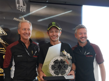 Valentino Rossi – «Ειδική» τιμητική διάκριση από τη Brembo