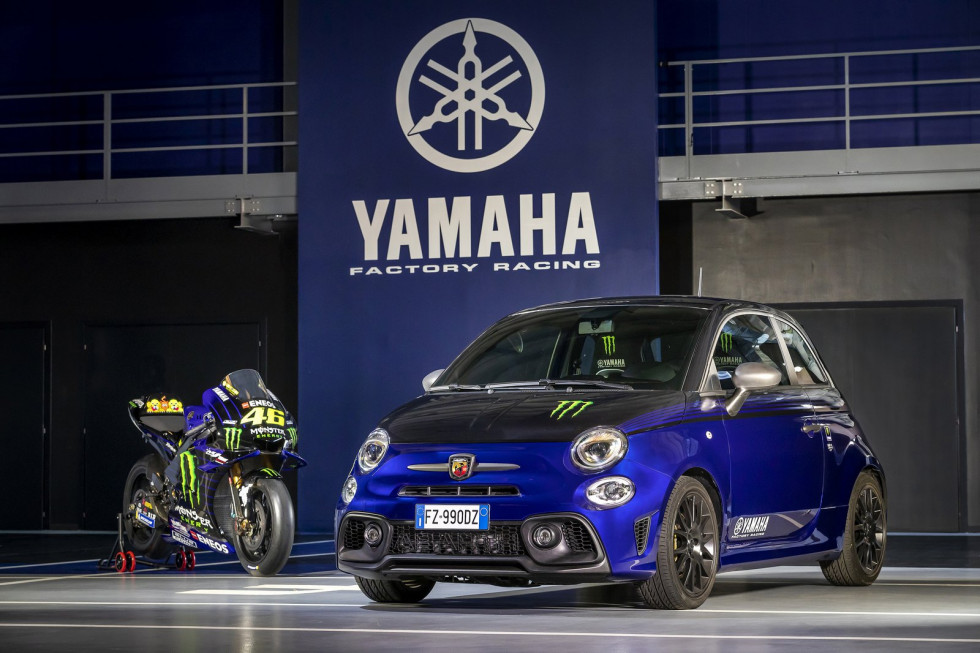 Abarth 595 Monster Energy Yamaha - Για τους φαν του Rossi