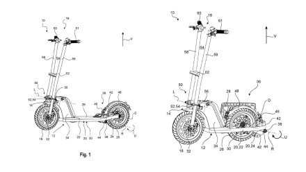 BMW – Εμφανίστηκαν πατέντες για νέο... ηλεκτρικό πατίνι
